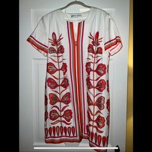 Trina Turk zipper front dress sz 14